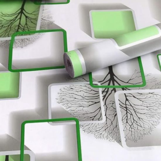 Picture of GREEN MARBLE WALLPAPER