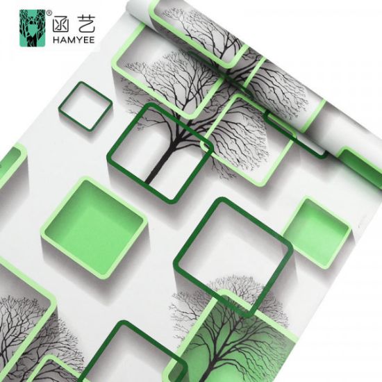 Picture of GREEN MARBLE WALLPAPER