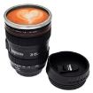 Picture of Camera Mug Plastic Camera Lens Shaped Coffee Mug With Lid Steel Insulated Stainless Steel Travel Mug Thermos Gifting idea