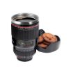 Picture of Camera Mug Plastic Camera Lens Shaped Coffee Mug With Lid Steel Insulated Stainless Steel Travel Mug Thermos Gifting idea