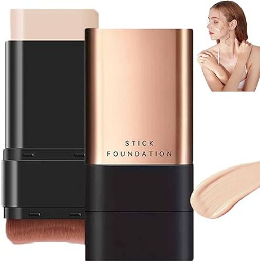 Picture of Foundation Stick 2 In 1 Anti Wrinkle Foundation  Make Up Stick