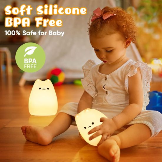 Picture of SILICONE CAT NIGHT LIGHT