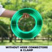 Picture of 15 METER WASHER PIPE GREEN Water Hose Pipe PVC Water Pipe 15 Meter Multi-Utility Water Pipe for Garden
