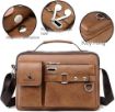 Picture of Leather Shoulder Bags Handbags  Leather Handbag slim bag