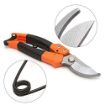 Picture of Pruning Shears Bypass Hand Pruner Less Effort Garden Clipper with Sharp Blade and Comfortable Handle Tree Branch Secateurs