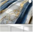Picture of BLUE BROWN MARBLE FOIL (TA-078) BLUE MARBLE FOIL