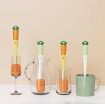 Picture of 3 in 1 Multi Bottle Brush Cleaning Sponge Baby Bottle Brush  Cup Lid Gap Bottle Cleaner Brush Cleaning Brush for Food Jars Tumblers Bottles