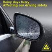 Picture of Rainproof Film Rainproof Protective Rear View Mirror Car Mirror Waterproof Film Anti Fog Film