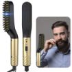 Picture of Electric Beard&Hair Straightener Curling Hair Styler Straightening Straightener Heat Brush