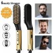 Picture of Electric Beard&Hair Straightener Curling Hair Styler Straightening Straightener Heat Brush