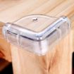 Picture of Baby Proofing L-Shaped Transparent Silicon Corner Guards  Child Safety Edge Protectors Baby Safety Furniture Cushion corner