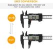 Picture of Electronic Digital Vernier Caliper With Large LCD Screen Carbon Fiber Vernier Caliper Gauge Measuring Micrometer Auto Off Featured Measuring Tool
