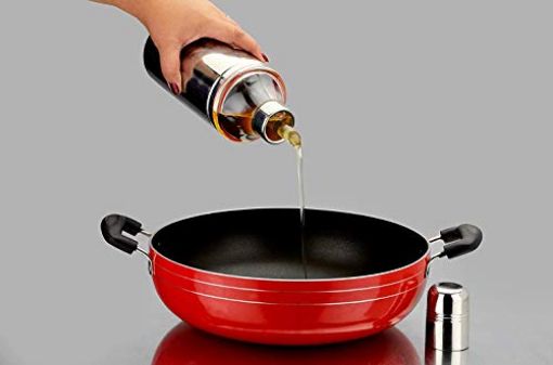 Picture of oil and vinegar jug  oil cooking jug cooking oil bottle  oil jug for kitchen  oil container steel  storage bottle  olive oil bottle, oil dispenser jug, plastic oil bottle  sauce bottle  oil jar for kitchen 700ml  flip jug  oil jar