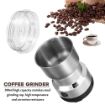 Picture of NIMA Electric Coffee Grinder for Beans & Spice Grinder with Removable Grinding Chamber Multifunction Smash Machine Small Food Grinder