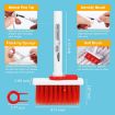 Picture of 5 in 1 Keyboard Cleaner Keyboard Cleaning Kit with Keyboard Brush Airpod Cleaner and Keycap Puller