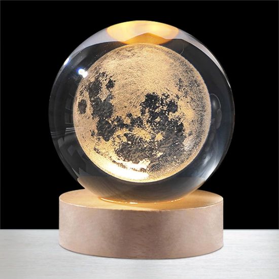 Picture of 3D CRYSTAL BALL NIGHT LAMP