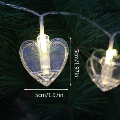 Picture of HEART SHAPE LED LIGHT (10 PCS)
