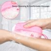 Picture of Silicone Bubble Bath SPA Super Soft Body Scrubbing Massage Bubble Bath Brush Quick Foaming Bath Brush Scrubbing Brushes