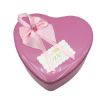 Picture of Heart Shaped Tin Box with Teddy Bear and Fabric Roses Valentine's Special Cute Big Heart Shaped box