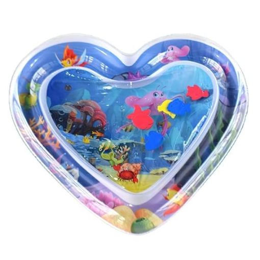 Picture of Baby Slapped Pad  Baby Slapped Pad Heart Shape Water Play Mat