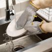 Picture of Dish Cleaning Gloves Dishwashing Cleaning Gloves Wire Dishwashing Gloves