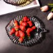 Picture of Fruit Pan Shape Plate serving plates platters serving set fruit serving plates table serving tray snacks serving trays for guest tray for serving tray for decoration tray table fancy plates fancy plates for decoration leaf shape plate best serving tray