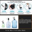 Picture of Round Water Dispencer Auto Automatic Pump Portable Electric Water Dispenser for Electric Rechargeable Wireless Water Can Dispenser Pump for 5 to 20 Litre Bottle Can