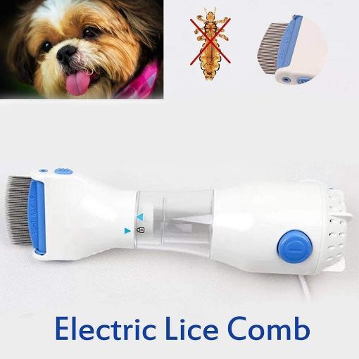 Picture of V Comb Head Lice Removal   Head Lice and Eggs Remover Hair V-Comb Vacuums Machine Eggs Remover Lice Solution Kills Head Lice Capture Head Lice Removal Treatment Combs and Vacuums Machine for lice removed