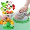 Picture of 2 IN 1 MAGIC BOWL Salad Cutter Juicing bowl Fruit And Vegetable Salad Chopper Bowl Easy Salad Juice Maker