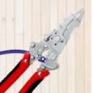 Picture of 12 in 1 Foldable Wire Strip 12 in 1 Foldable Wire Striper  Wire Stripper  Stainless Steel Multifunctional Foldable Electrical Wire Stripping Pliers