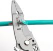 Picture of 12 in 1 Foldable Wire Strip 12 in 1 Foldable Wire Striper  Wire Stripper  Stainless Steel Multifunctional Foldable Electrical Wire Stripping Pliers