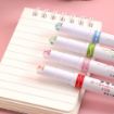 Picture of 6 IN 1 PEN 6Pcs Curve Highlighter Pen Set Line Markers Curve Highlighter Pen For Adult Teenage Kids Great