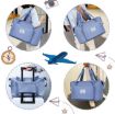 Picture of Large Capacity Folding Travel Bag Foldable Travel Duffel Bag Travel Lightweight Waterproof Oxford Fabric Duffel Bag for Sports
