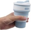 Picture of Foldable Cup with Lid Travel Mug Leak Proof Coffee Folded Cup Gift Mug