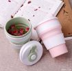 Picture of Foldable Cup with Lid Travel Mug Leak Proof Coffee Folded Cup Gift Mug