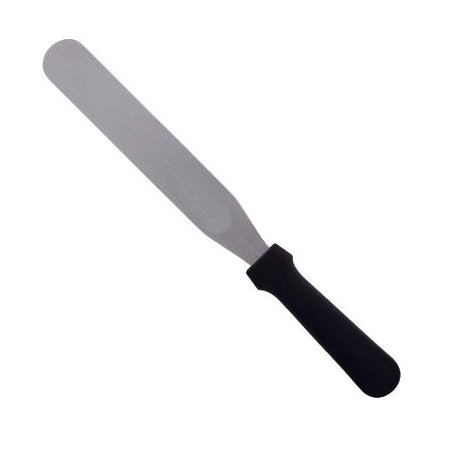 Picture of Pellet Knife pellet knife Stainless Steel Flat Pallet Knife Spatula for Spreading Smoothing Cake Baking Decoration Tools Spreading Smoothing Stainless Steel Icing Spatula Smoothing of Icing Bakeware Tool
