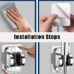 Picture of Shower Head Holder Wall Mounting Bracket Shower Holder Shower Handle Holder