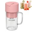 Picture of Portable Electric Juicer Multifunction Juice Maker Machine, Crushed Ice Fruit Mixers Smoothies Milkshake Wireless Portable Travel Electric Juicer Cup Blender Bottle