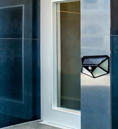 Picture of 100 LED SOLAR LIGHTS FOR GARDEN LED SECURITY LAMP