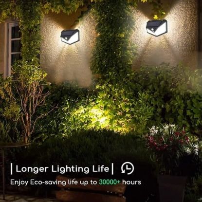 Picture of 100 LED SOLAR LIGHTS FOR GARDEN LED SECURITY LAMP