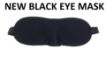 Picture of Black Head Band mask NEW BLACK EYE MASK  3D Sleep Mask Eye Mask