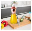 Picture of Leak Proof Oil Spray Bottle  Versatile Funnel Refillable Glass Vinegar Spray Bottle for BBQ Baking Salad OIL SPRAY BOTTLE