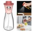 Picture of Leak Proof Oil Spray Bottle  Versatile Funnel Refillable Glass Vinegar Spray Bottle for BBQ Baking Salad OIL SPRAY BOTTLE