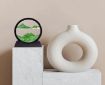 Picture of GREEN Mobile Hourglass Art 3D Natural Landscape Sand Painting Moving Sand Art Picture Decor Round Glass Frame Display Flowing Sand Relaxing