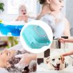 Picture of Soft Silicone Bath Brush With Hooks Baby Showers   silicon Cleaning Brushes Massage Skin Scrubber Can  Scalp Bathing Brush For Cleaning Body Silicon Wash Scrubber
