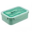 Picture of Lunch Box For Kids Childrens With Spoon & Fork Durable Perfect Size for On-the-Go Meal