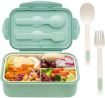 Picture of Lunch Box For Kids Childrens With Spoon & Fork Durable Perfect Size for On-the-Go Meal