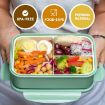 Picture of Lunch Box For Kids Childrens With Spoon & Fork Durable Perfect Size for On-the-Go Meal