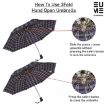Picture of Umbrella 2 Fold Auto Open Waterproof Pongee Umbrella