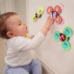Picture of Suction Cup Spinner Toy Baby Bath Toy Spinning Top Rotating 3pcs spinner